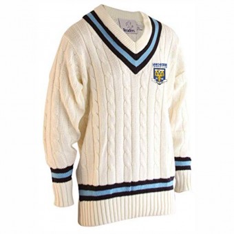 Lanchester Cricket Club Cricket Sweater- WITH TRIM